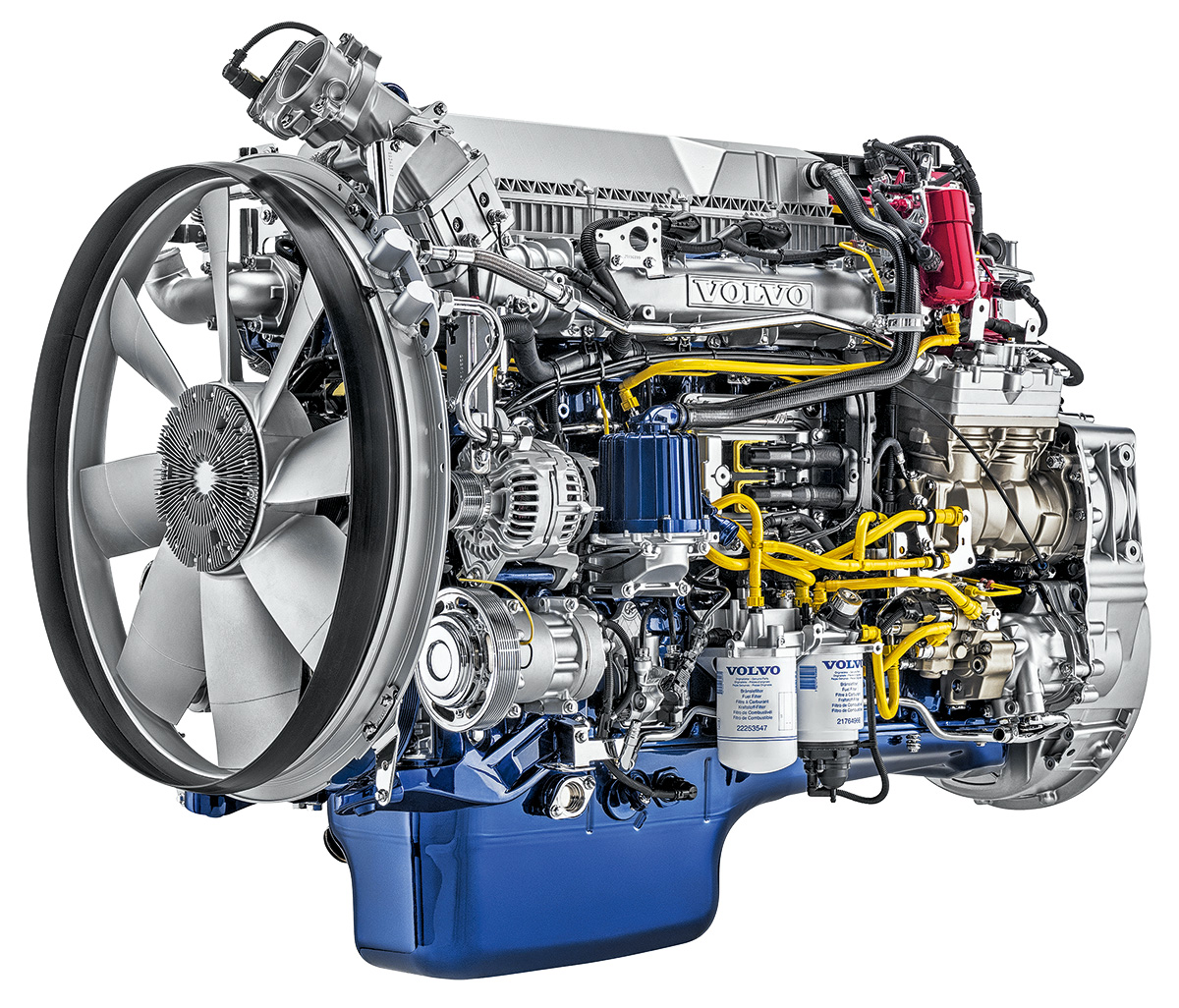 Ремонт двигателя грузовых Volvo